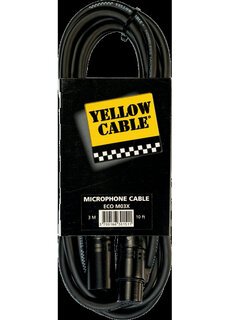 Yellow Cable Yellow Cable ECO M03X Microphone Cable 3m