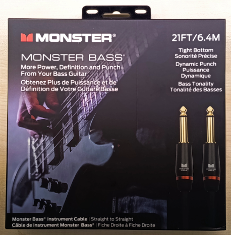 Monster Cable Monster Cable Bass Pro 21ft S/S straight/straight
