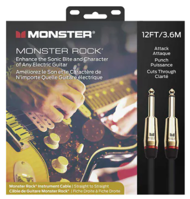 Monster Cable Monster Cable Rock Pro 12ft S/S straight/straight