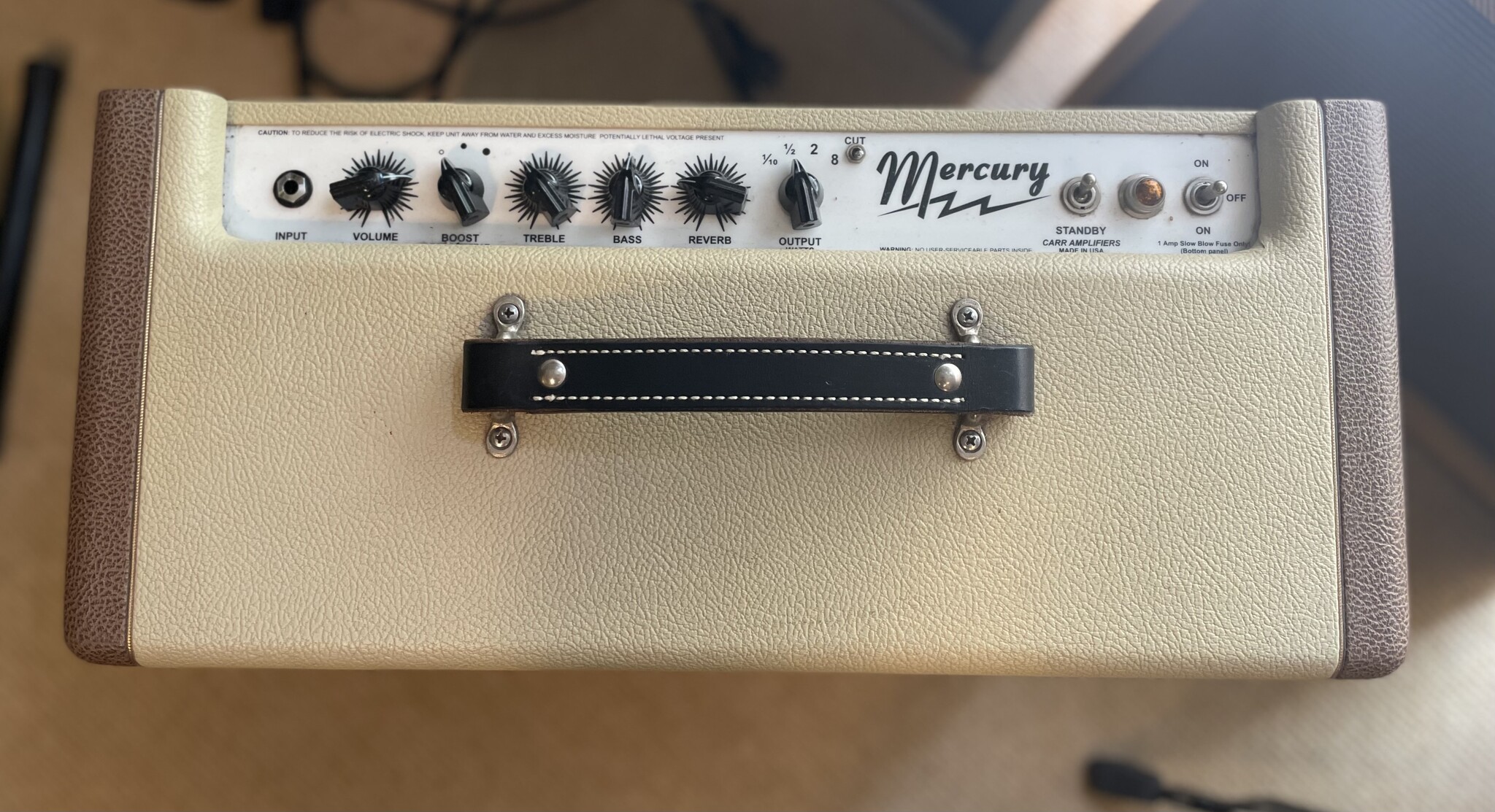 Carr Carr Mercury 8-Watt 1x12" Cream/CoCo