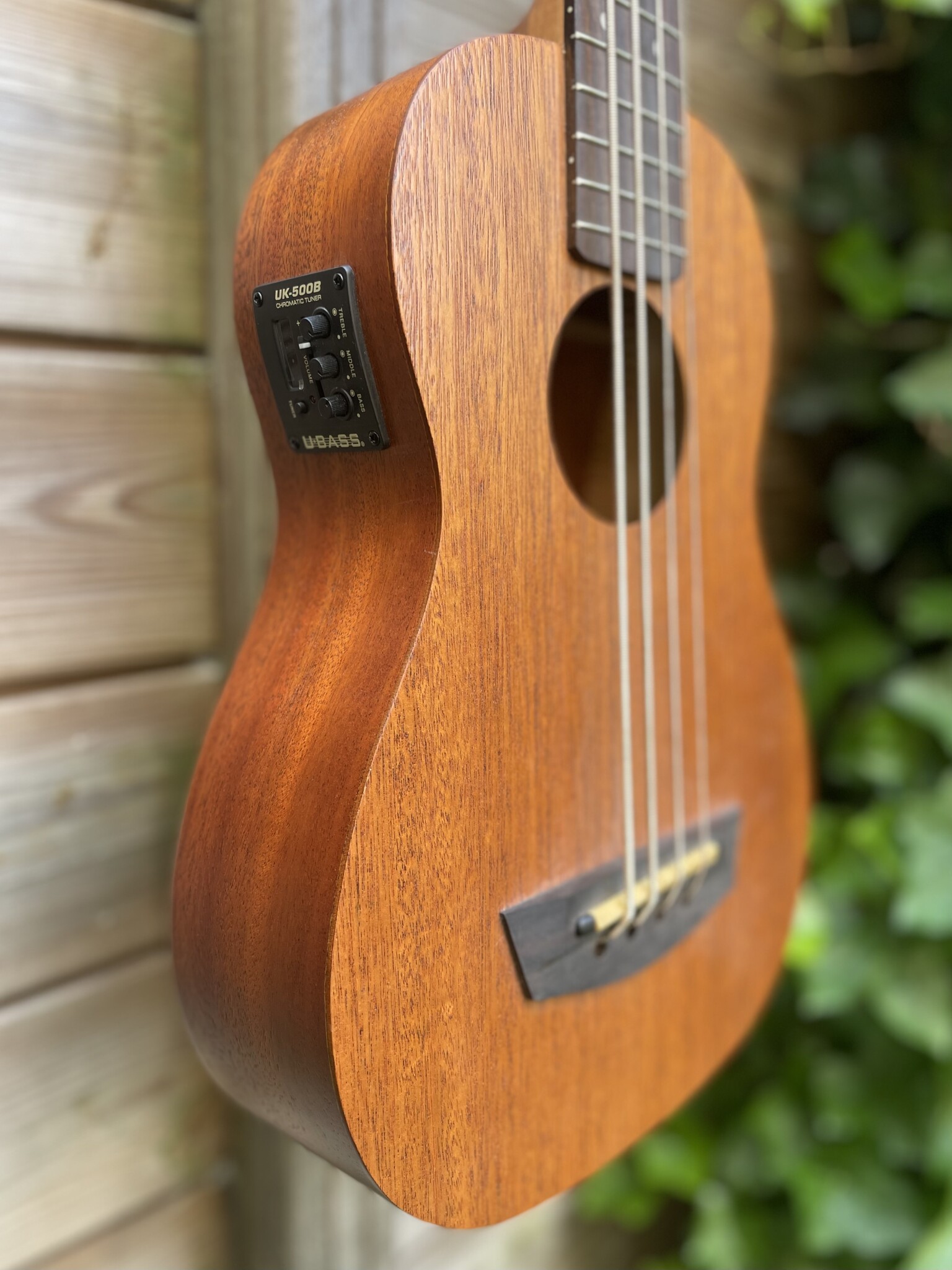 Kala Kala Acoustic-Electric U-BASS Wanderer Mahogany UBASS-WNDR-FS