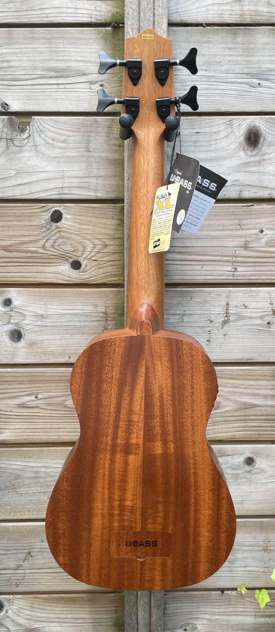 Kala Kala Acoustic-Electric U-BASS Wanderer Mahogany UBASS-WNDR-FS