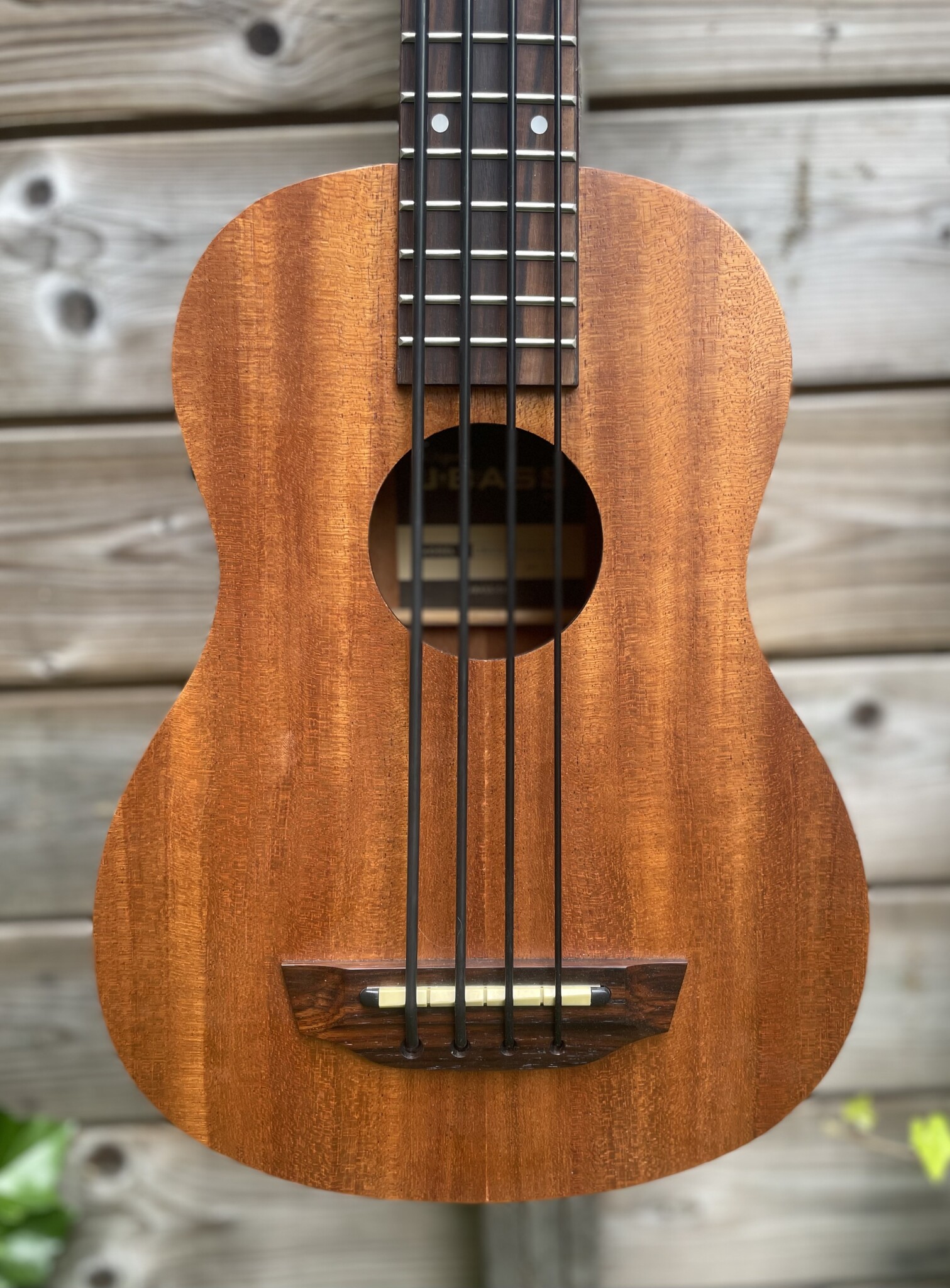 Kala Kala Acoustic-Electric U-BASS Nomad Mahogany UBASS-NOMAD-FS