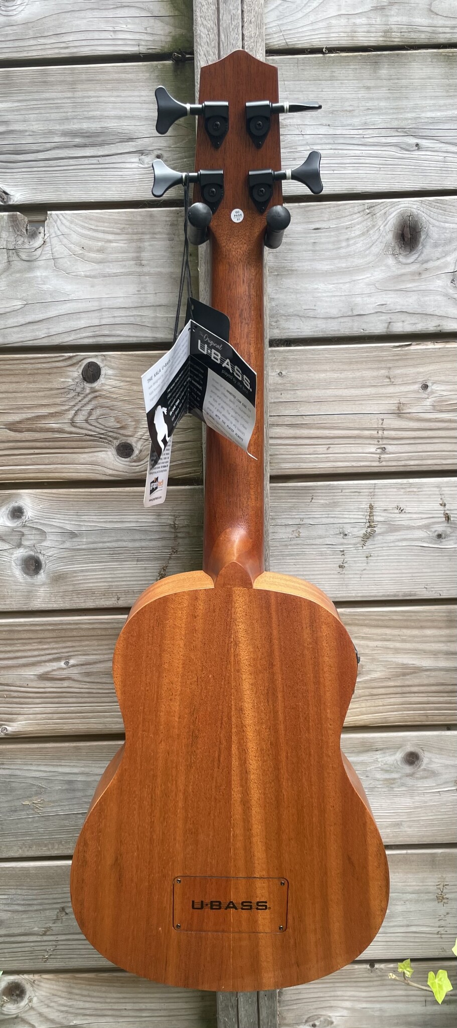 Kala Kala Acoustic-Electric U-BASS Nomad Mahogany UBASS-NOMAD-FS
