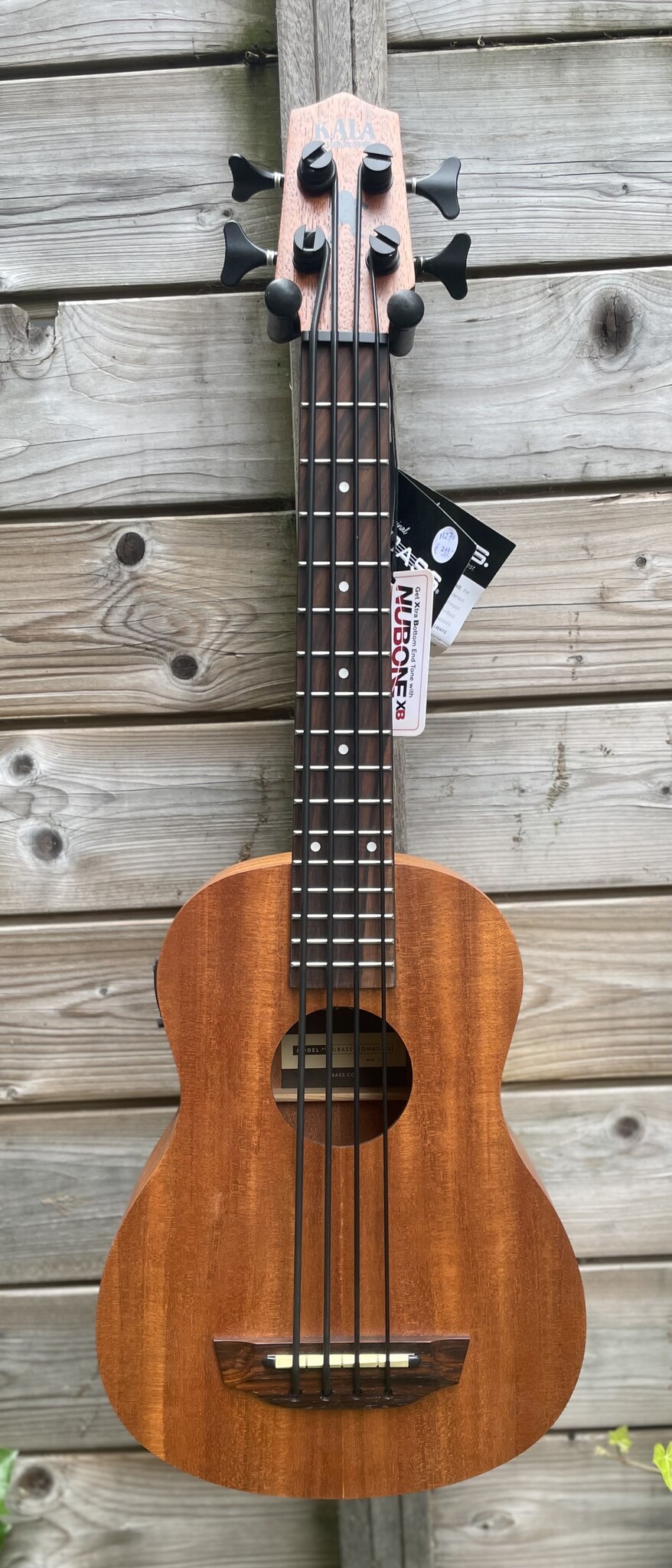 Kala Kala Acoustic-Electric U-BASS Nomad Mahogany UBASS-NOMAD-FS