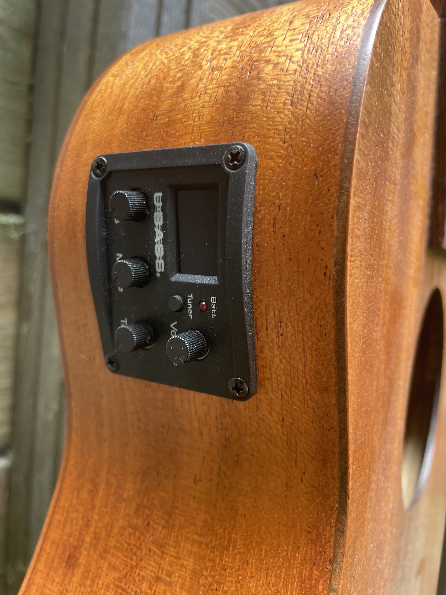 Kala Kala Acoustic-Electric U-BASS Nomad Mahogany UBASS-NOMAD-FS