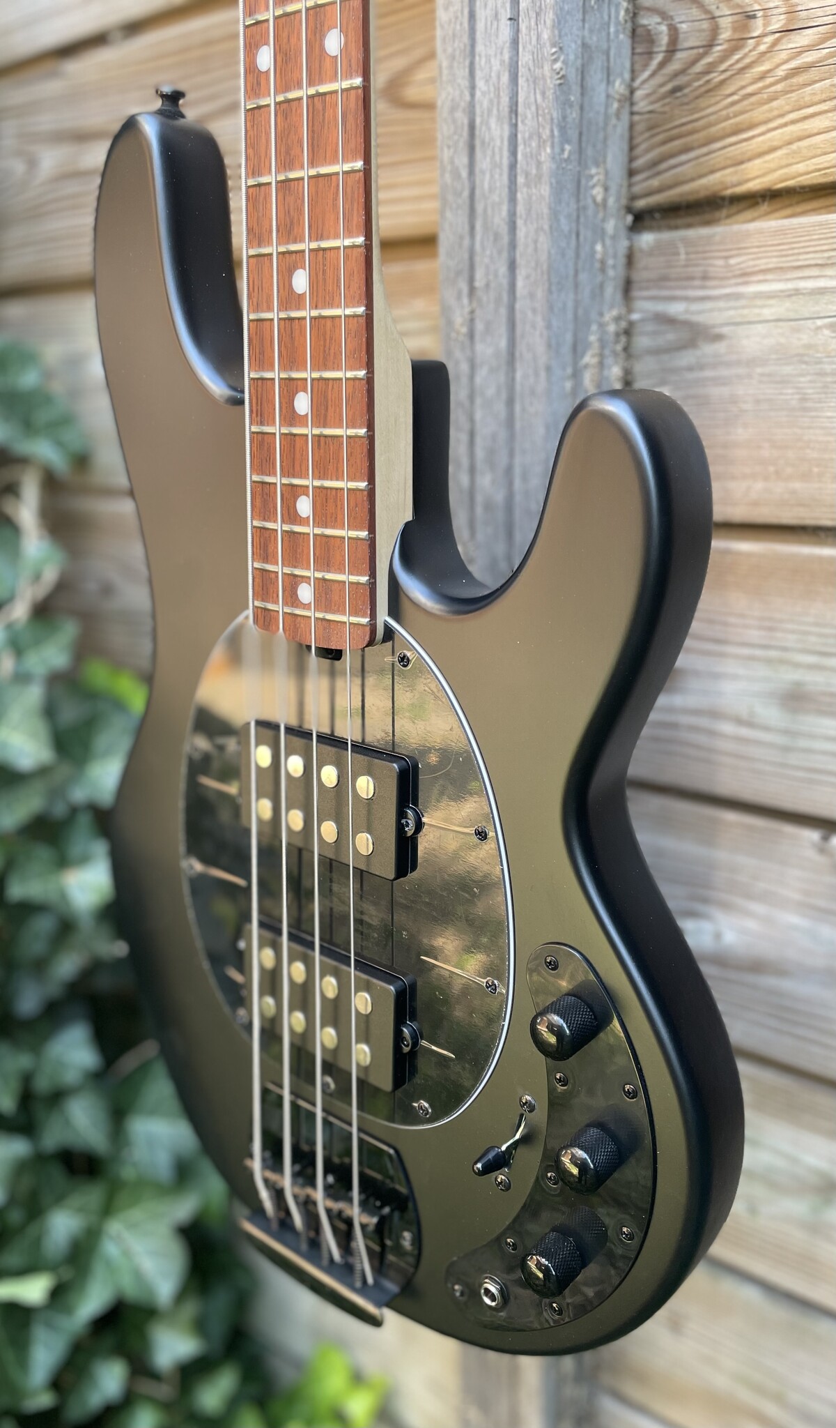 Sterling by Music Man Sterling Music Man StingRay 4 HH Stealth Black