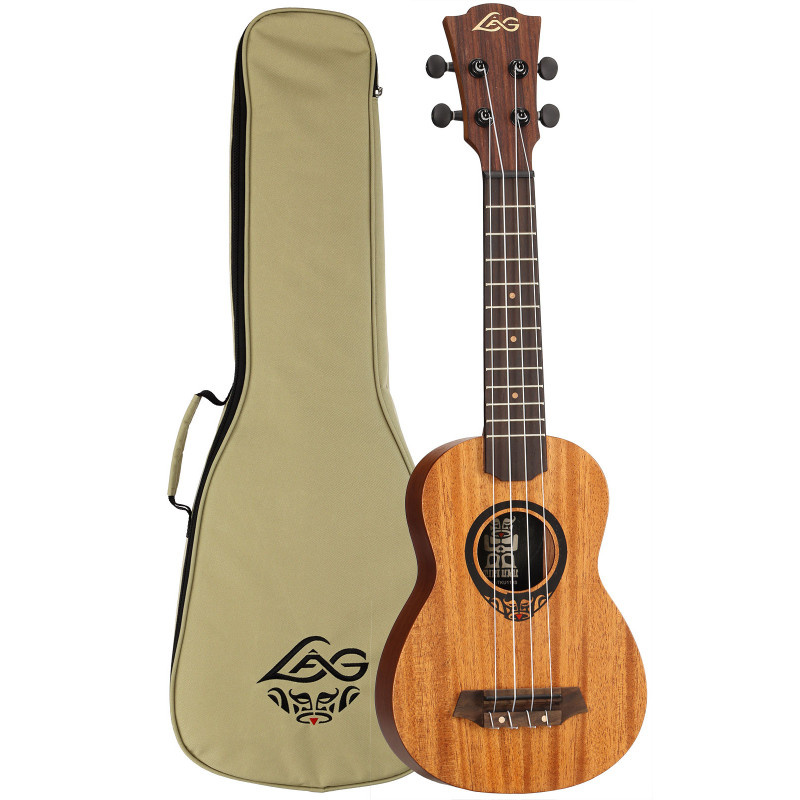 Lâg Guitars LAG TKU 110S Soprano Ukulele Arched Back