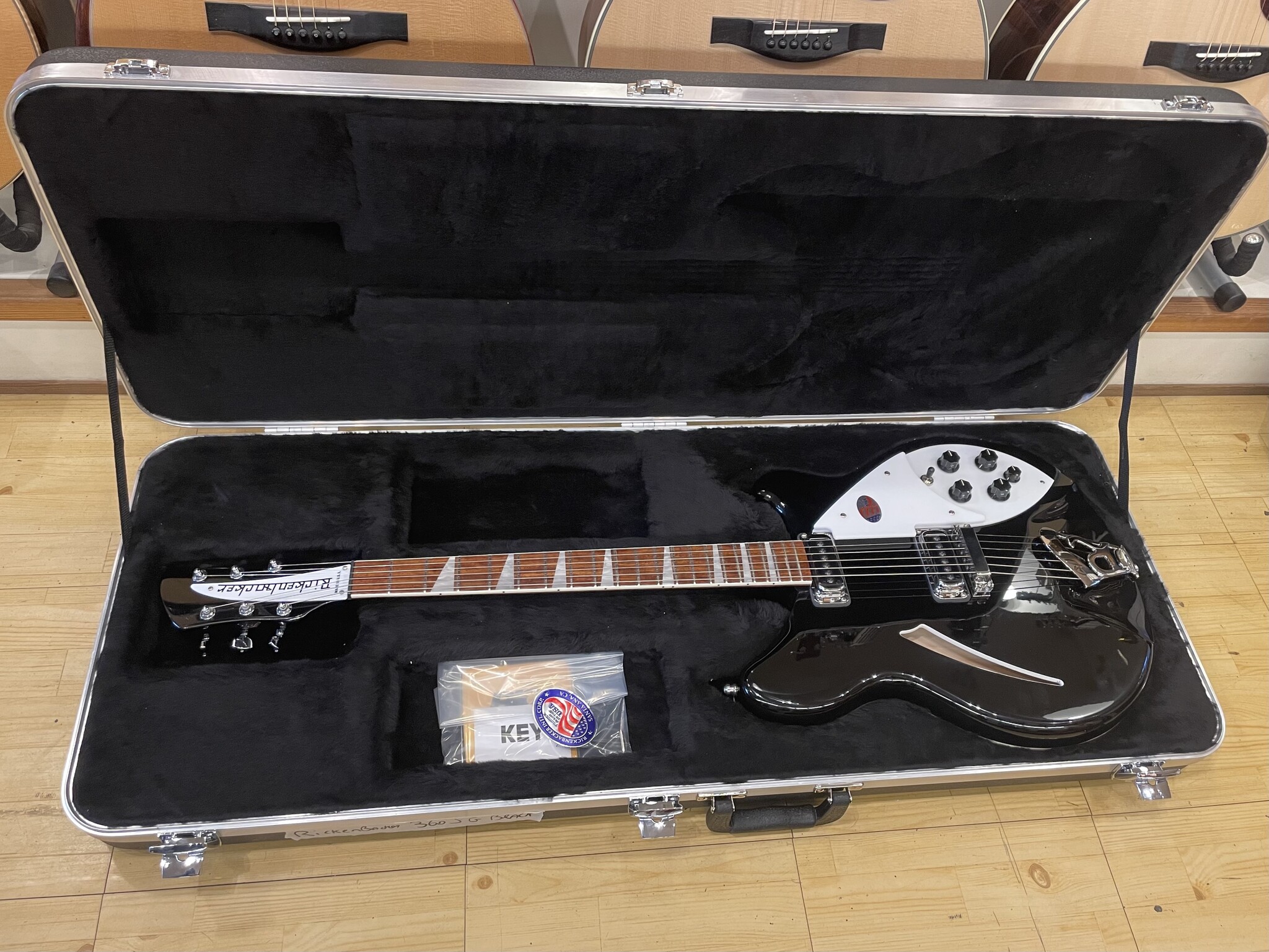 Rickenbacker Rickenbacker 360 JG Jetglo Black