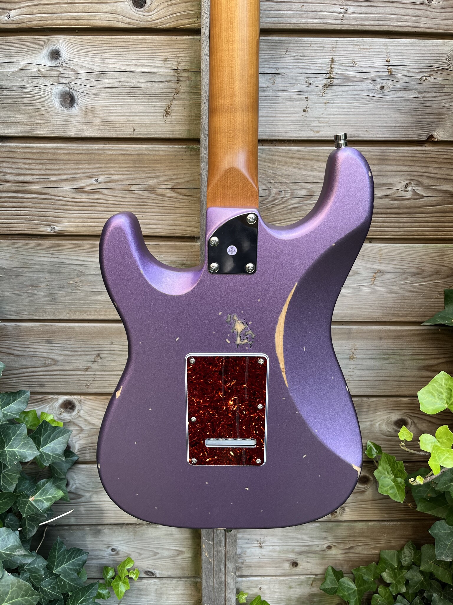 Patina Guitars Patina PS-7 S-Style Purple Relic HSS