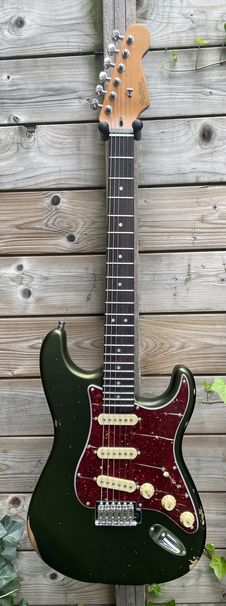Patina Guitars Patina PS-6 S-Style Sherwood Green Relic