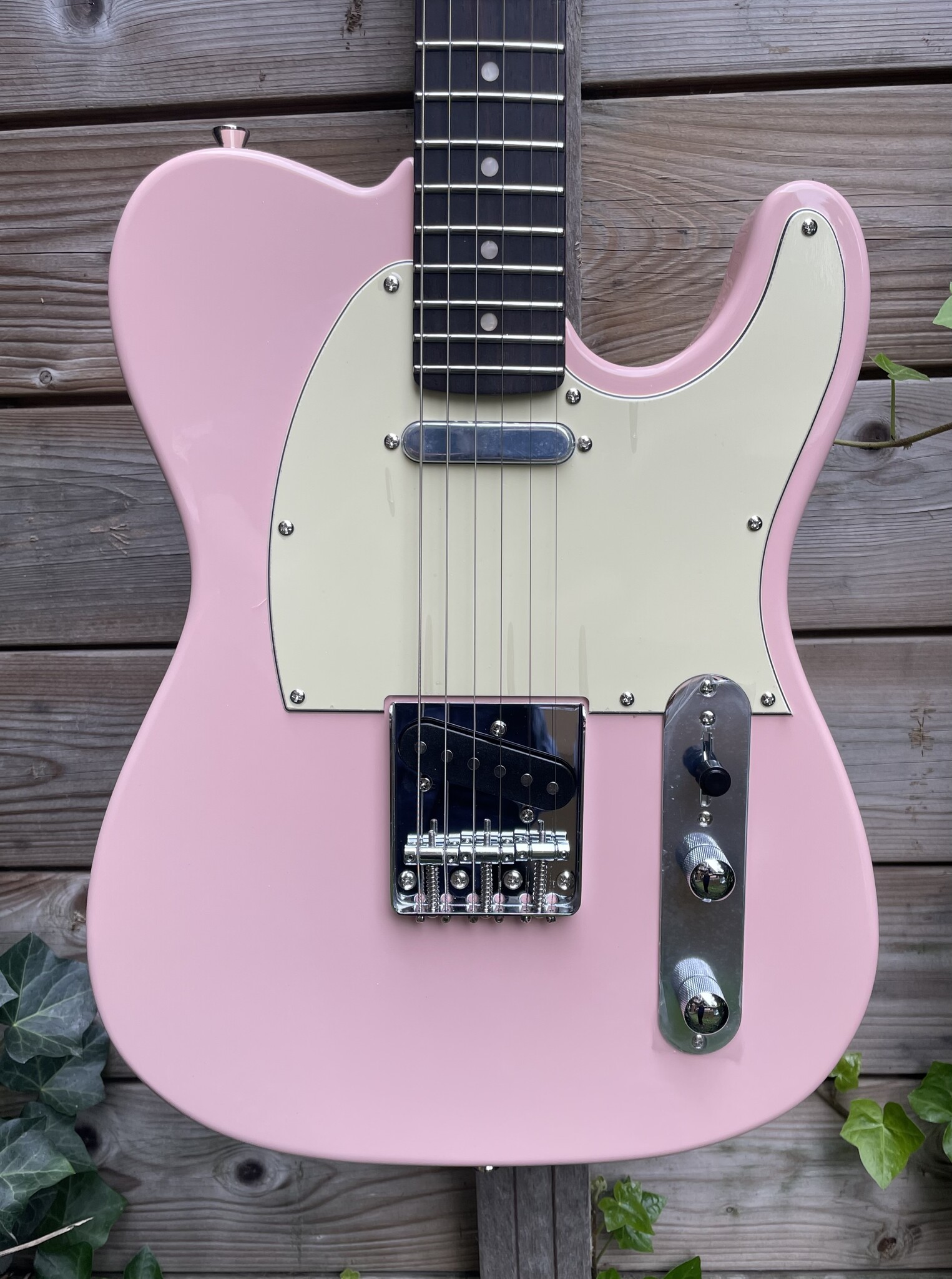 JET Guitars JET Tele JT-300 Shell Pink