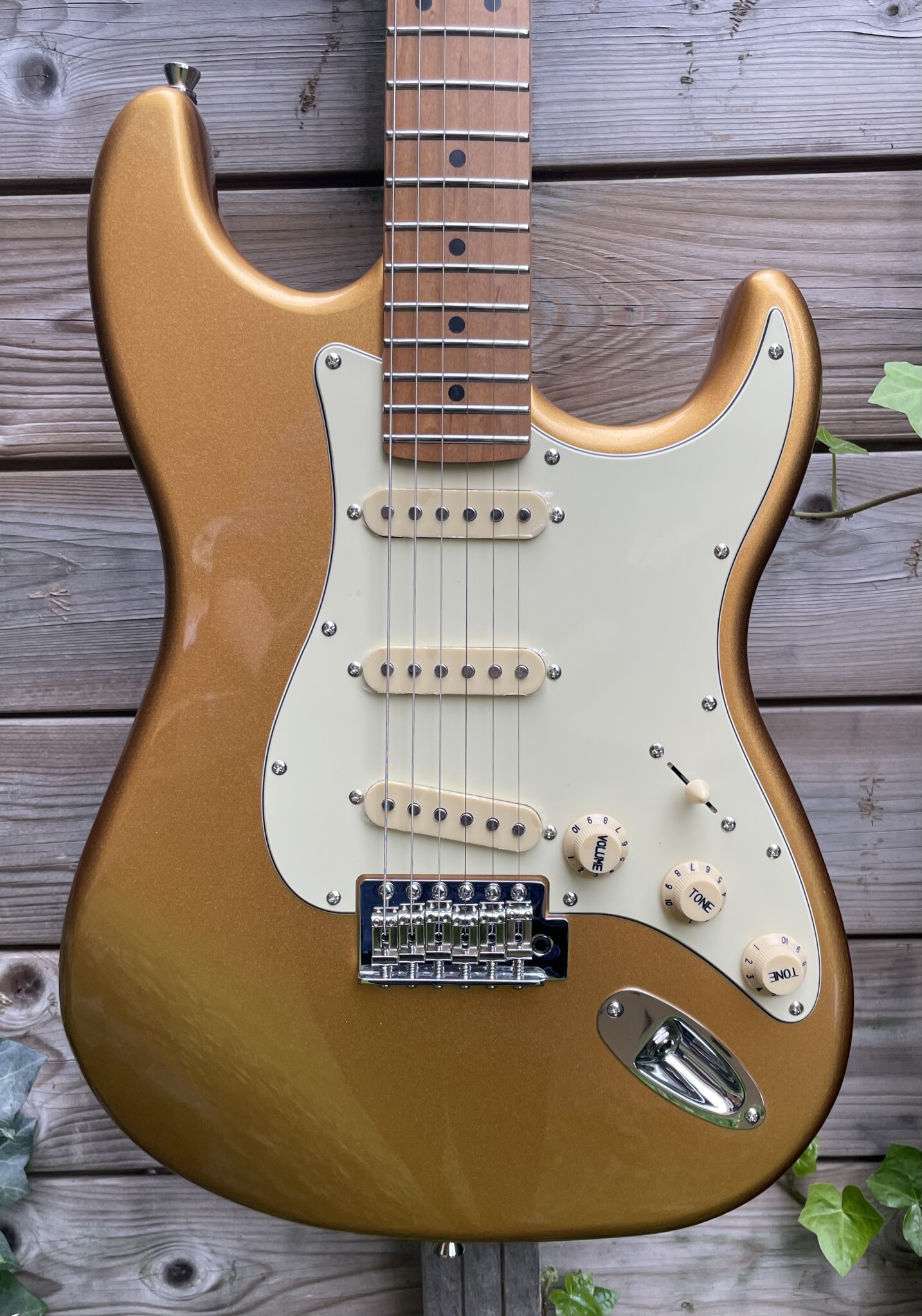 JET Guitars JET Strat JS-300 Gold