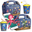 Interaktive Lunchbox mit Trinkbecher Ozean 100Stk €0,76 p.Stk. / Beim Kauf von 300Stk. €0,68 pro Stück