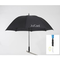 Umbrella with telescopic pin