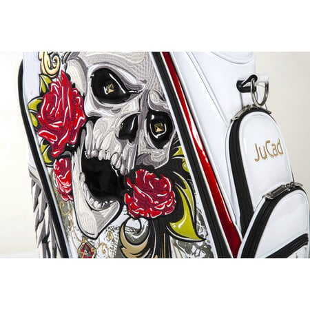 JuCad Luxury Bag Skull Weiss