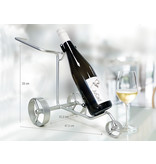JuCad Mini Trolley wijnfleshouder