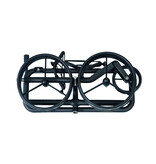 JuCad Carbon Shadow Manueel 3-wiel, mat zwart
