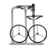 JuStar Silver 3-wheel pushtrolley