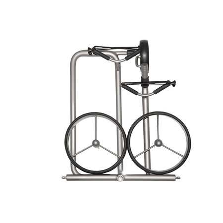 JuStar Silber 3-Rad Handwagen