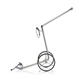 JuStar Silver 2-wheel pushtrolley