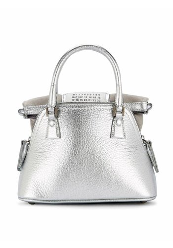 MAISON MARGIELA mini haute shoulder bag silver MAISON MARGIELA mini haute shoulder bag silver