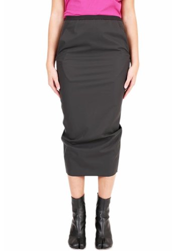 RICK OWENS LILIES matte skirt black RICK OWENS LILIES matte skirt black