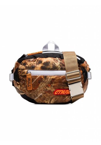 HERON PRESTON стиль padded fanny pack camo multicolor orange HERON PRESTON стиль padded fanny pack camo multicolor orange