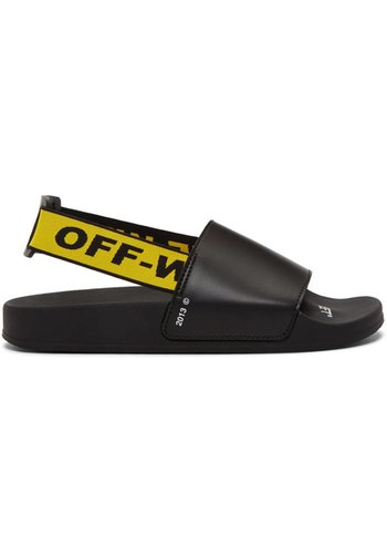 OFF-WHITE industrial back strap black yellow OFF-WHITE industrial back strap black yellow