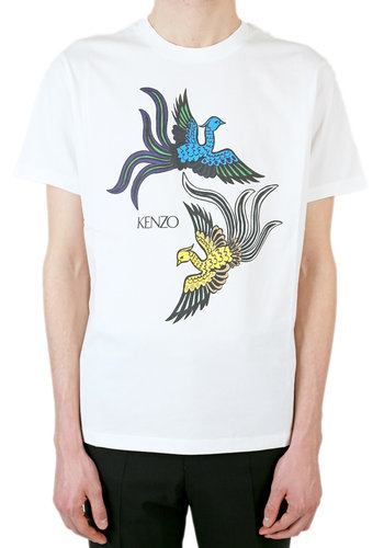 KENZO flying phoenix t-shirt white KENZO flying phoenix t-shirt white