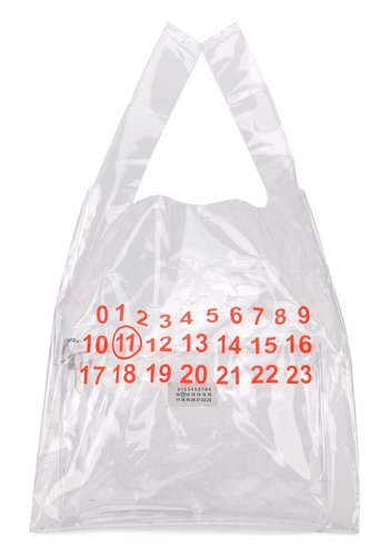 MAISON MARGIELA pvc shopper numbers MAISON MARGIELA pvc shopper numbers