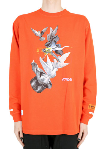 HERON PRESTON l/s reg doves coral red HERON PRESTON l/s reg doves coral red