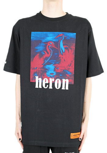 HERON PRESTON t-shirt reg red blue black HERON PRESTON t-shirt reg red blue black