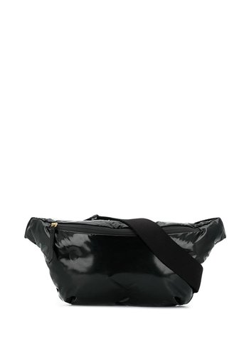 MAISON MARGIELA glossy black bumbag MAISON MARGIELA glossy black bumbag