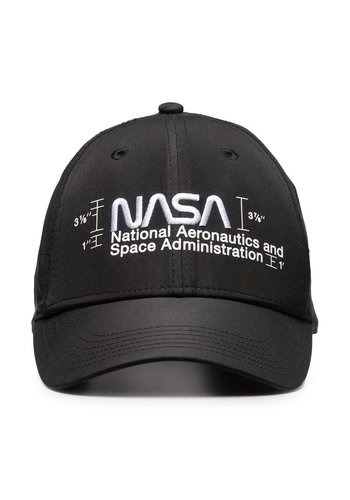 HERON PRESTON nasa cap black white HERON PRESTON nasa cap black white