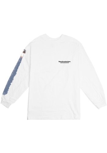 NEW AMSTERDAM SURFASSOCIATION aviaton longsleeve white NEW AMSTERDAM SURFASSOCIATION aviaton longsleeve white