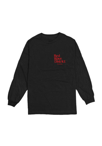 NEW AMSTERDAM SURFASSOCIATION red wave longsleeve NEW AMSTERDAM SURFASSOCIATION red wave longsleeve