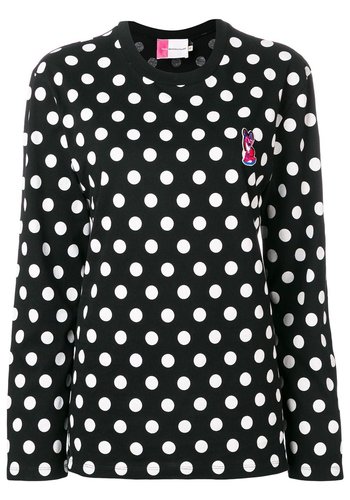ACIDE MAISON KITSUNÉ longsleeve dots acide fox patch ACIDE MAISON KITSUNÉ longsleeve dots acide fox patch