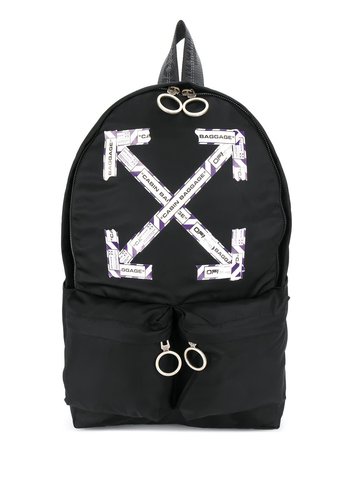 OFF-WHITE airport tape backpack black OFF-WHITE airport tape backpack black