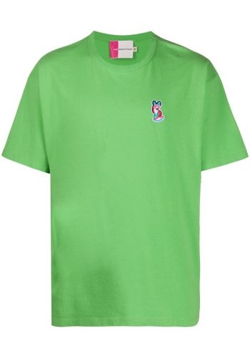 ACIDE MAISON KITSUNÉ acide patch t-shirt green ACIDE MAISON KITSUNÉ acide patch t-shirt green