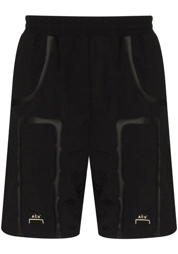 A-COLD-WALL* bracket tape track shorts black A-COLD-WALL* bracket tape track shorts black