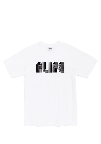ALIFE team tee white black ALIFE team tee white black
