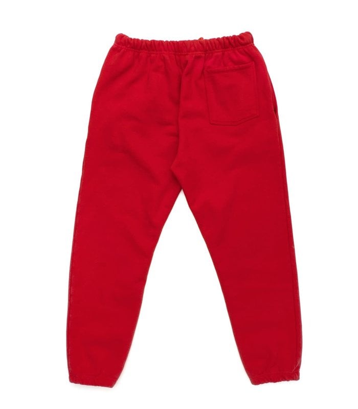 Generic Logo Fleece Sweatpant red