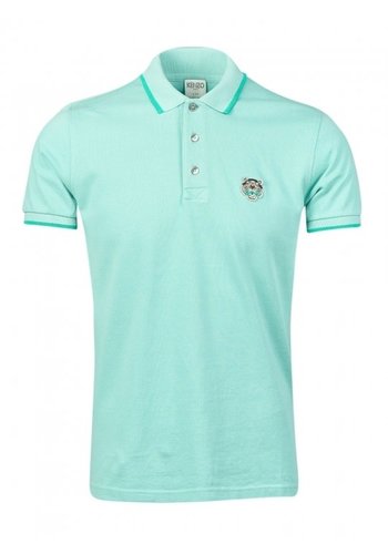 KENZO tiger polo aqua KENZO tiger polo aqua