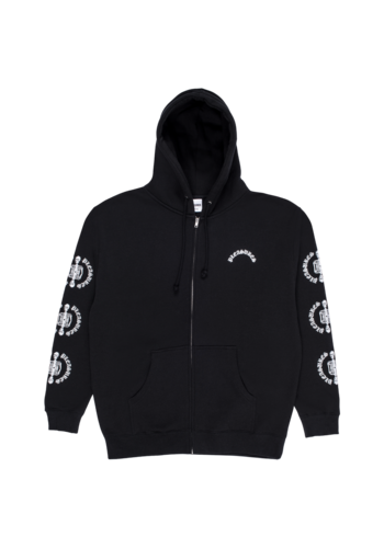 PLEASURES ritual zip hoody black PLEASURES ritual zip hoody black