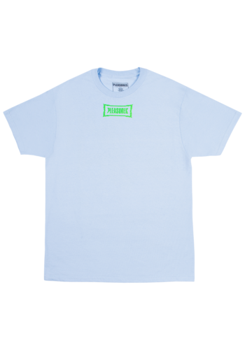 PLEASURES liberation t-shirt powder blue PLEASURES liberation t-shirt powder blue