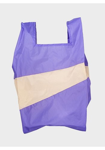 SUSAN BIJL shopping bag lilac & cees l SUSAN BIJL shopping bag lilac & cees l