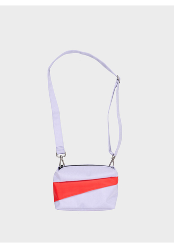 SUSAN BIJL bum bag lavender & redlight s SUSAN BIJL bum bag lavender & redlight s