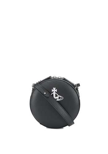 VIVIENNE WESTWOOD johanna round crossbody bag black VIVIENNE WESTWOOD johanna round crossbody bag black