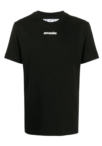 OFF-WHITE marker s/s slim tee black red OFF-WHITE marker s/s slim tee black red
